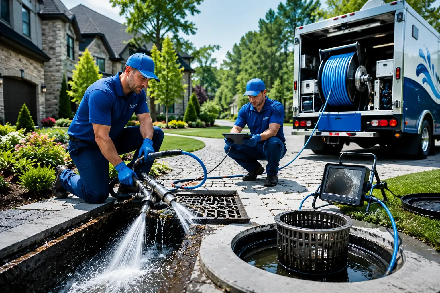 Local outdoor drain cleaning professionals in Ruso, ND